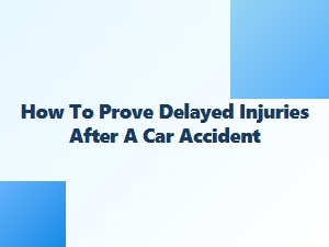 Proving Delayed Injuries for Accident Compensation